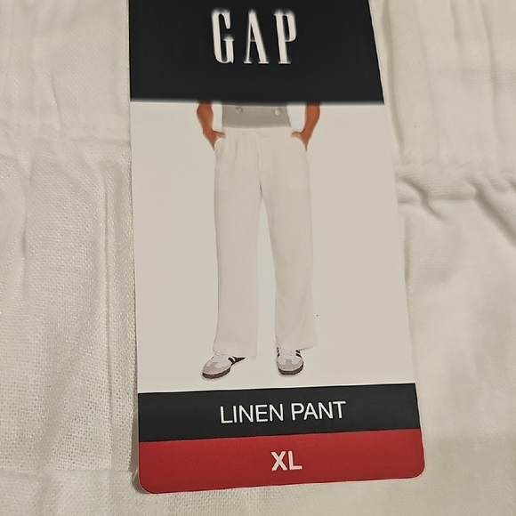 Gap White Linen Pant - Picture 5 of 14